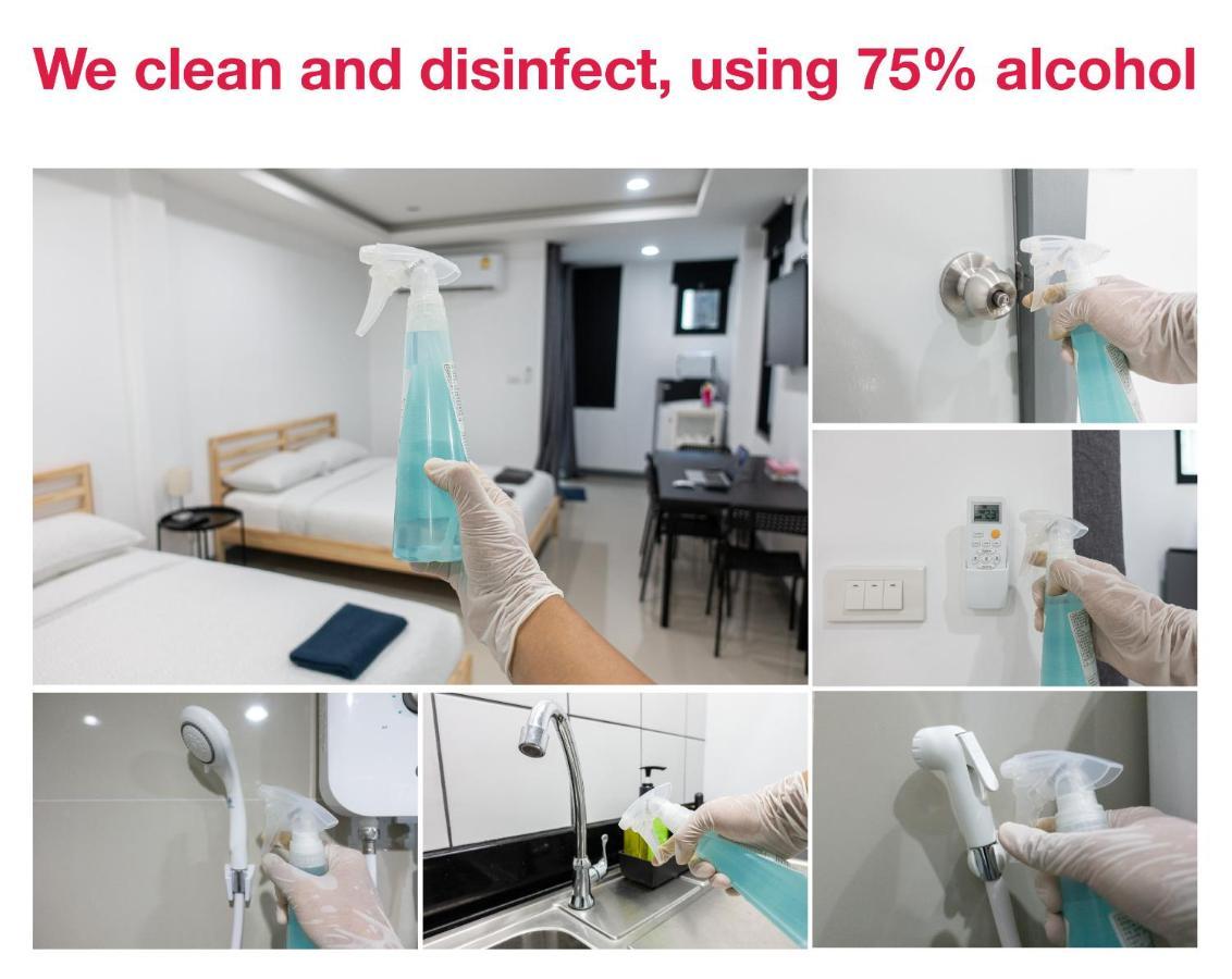 P4 Silom Large 2Beds Full Kitchen Wifi 4-6Pax Apartment Bangkok Ngoại thất bức ảnh