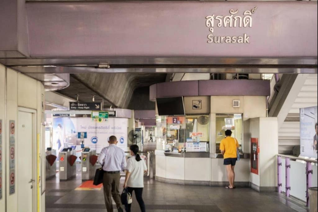 P4 Silom Large 2Beds Full Kitchen Wifi 4-6Pax Apartment Bangkok Ngoại thất bức ảnh